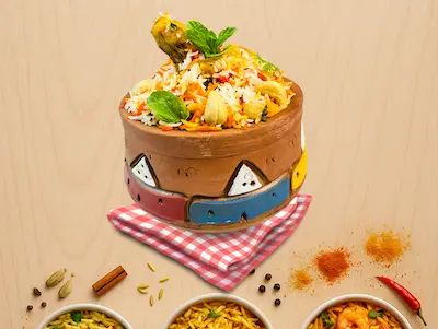 Chicken Biryani — Taj Mahal Restaurants